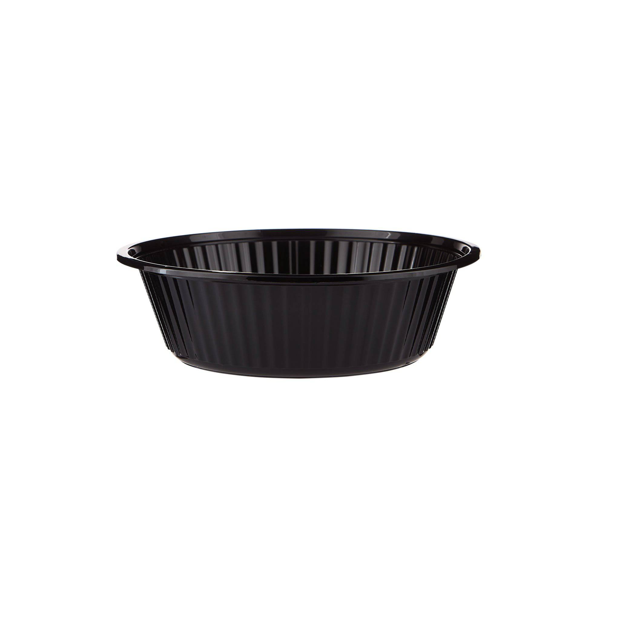 Black Base Heavy Duty Round Container