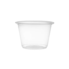 Clear Portion Cup With Lid