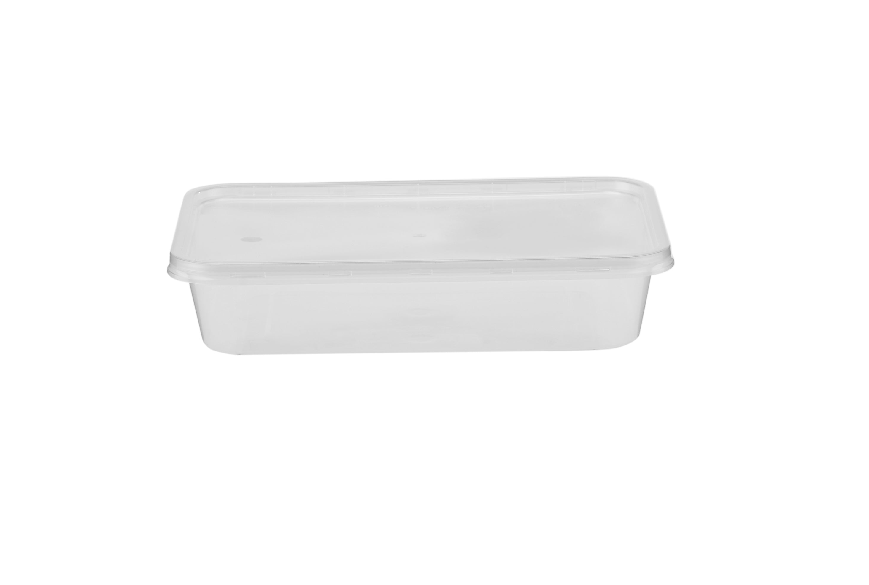Clear Rectangle Microwave Container