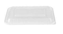 150 Pieces 38 Oz Black Base Heavy Duty Rectangular Container + Lids