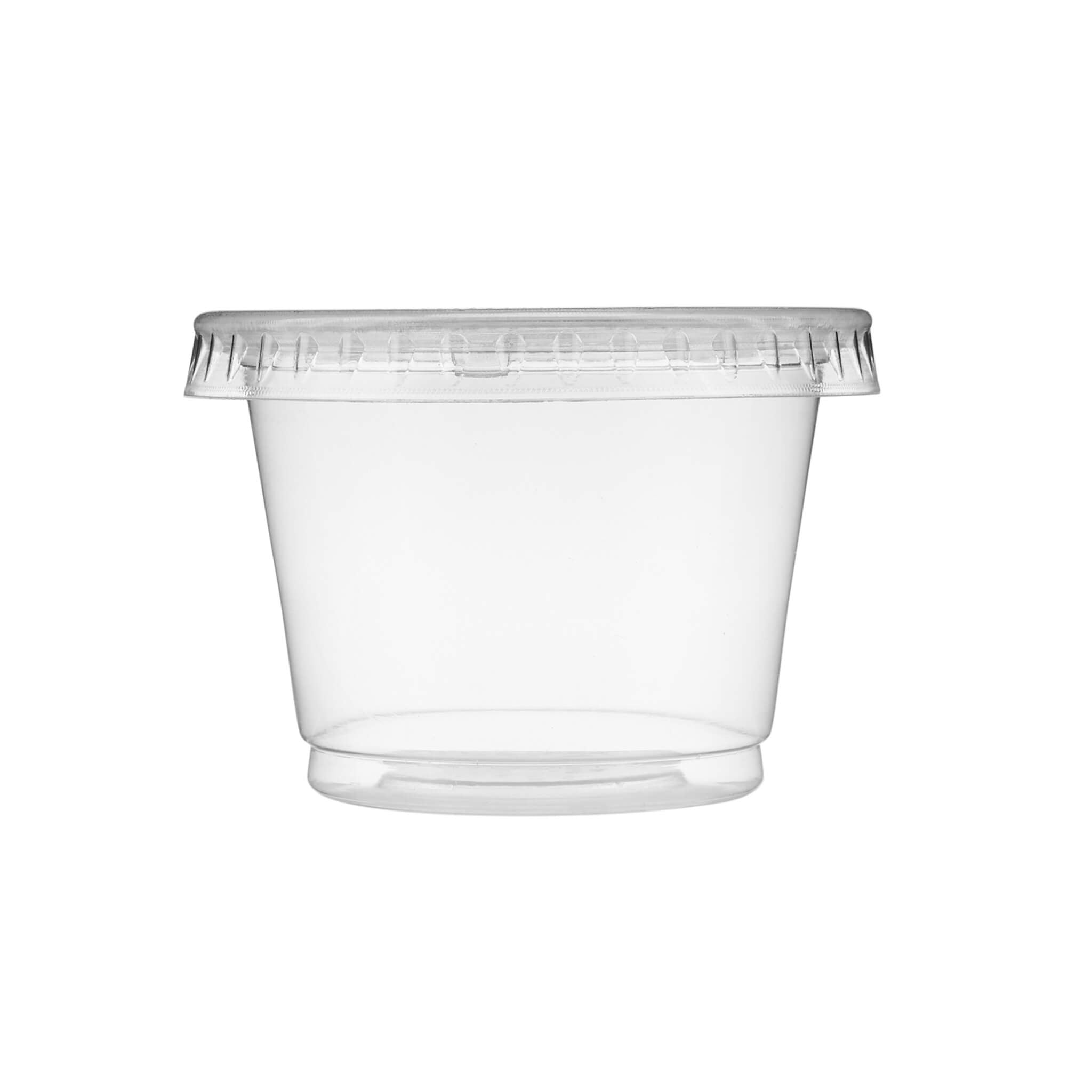 PP Clear Portion Cup With Lid
