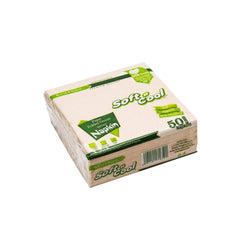 Paper Folded Brown Napkin