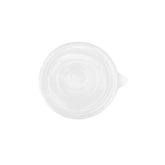 Paper Soup Bowl White Lid