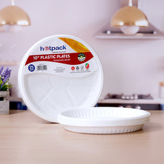 Plastic Plate White