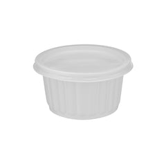 Plastic Round Container with Lid
