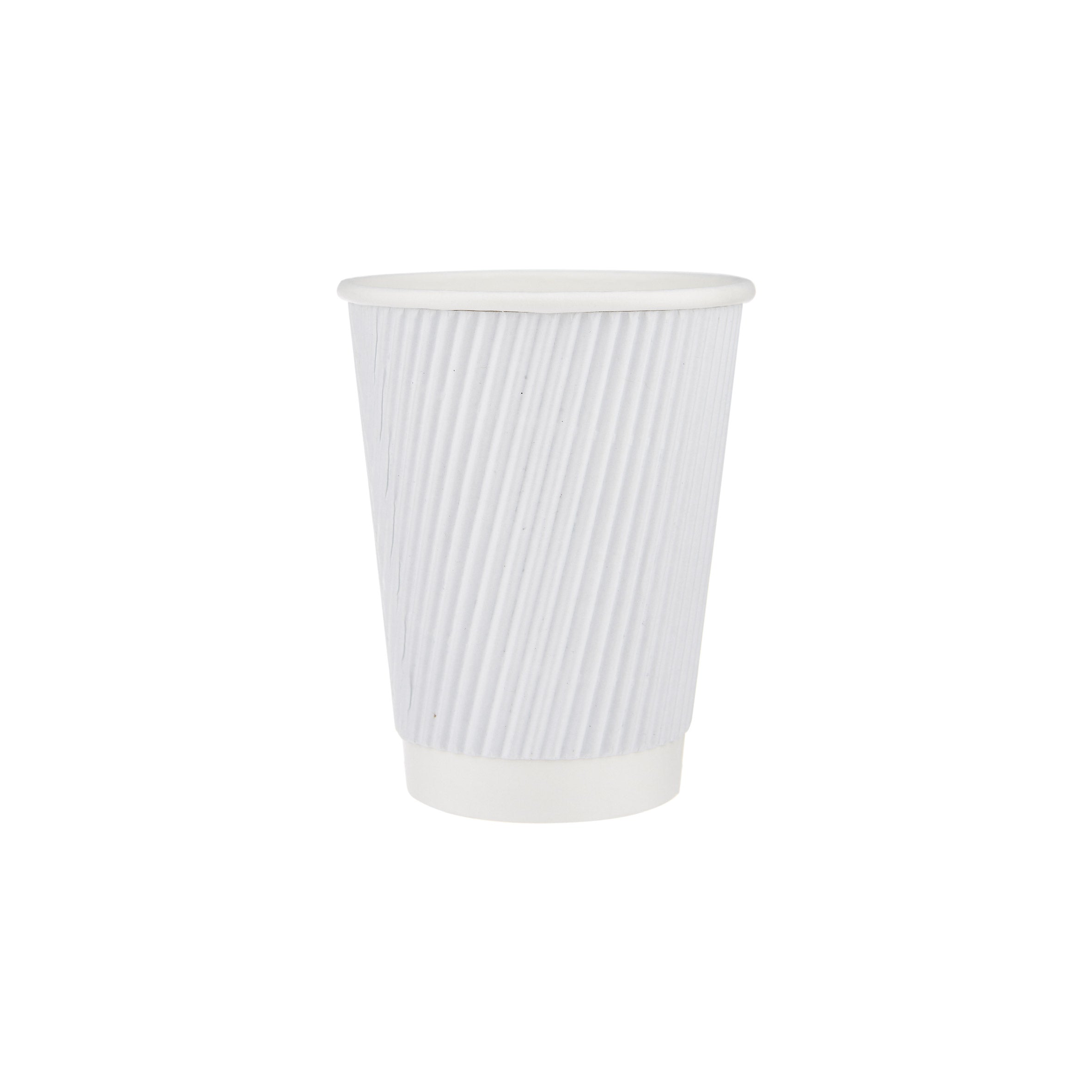 White- Ripple Paper Cups