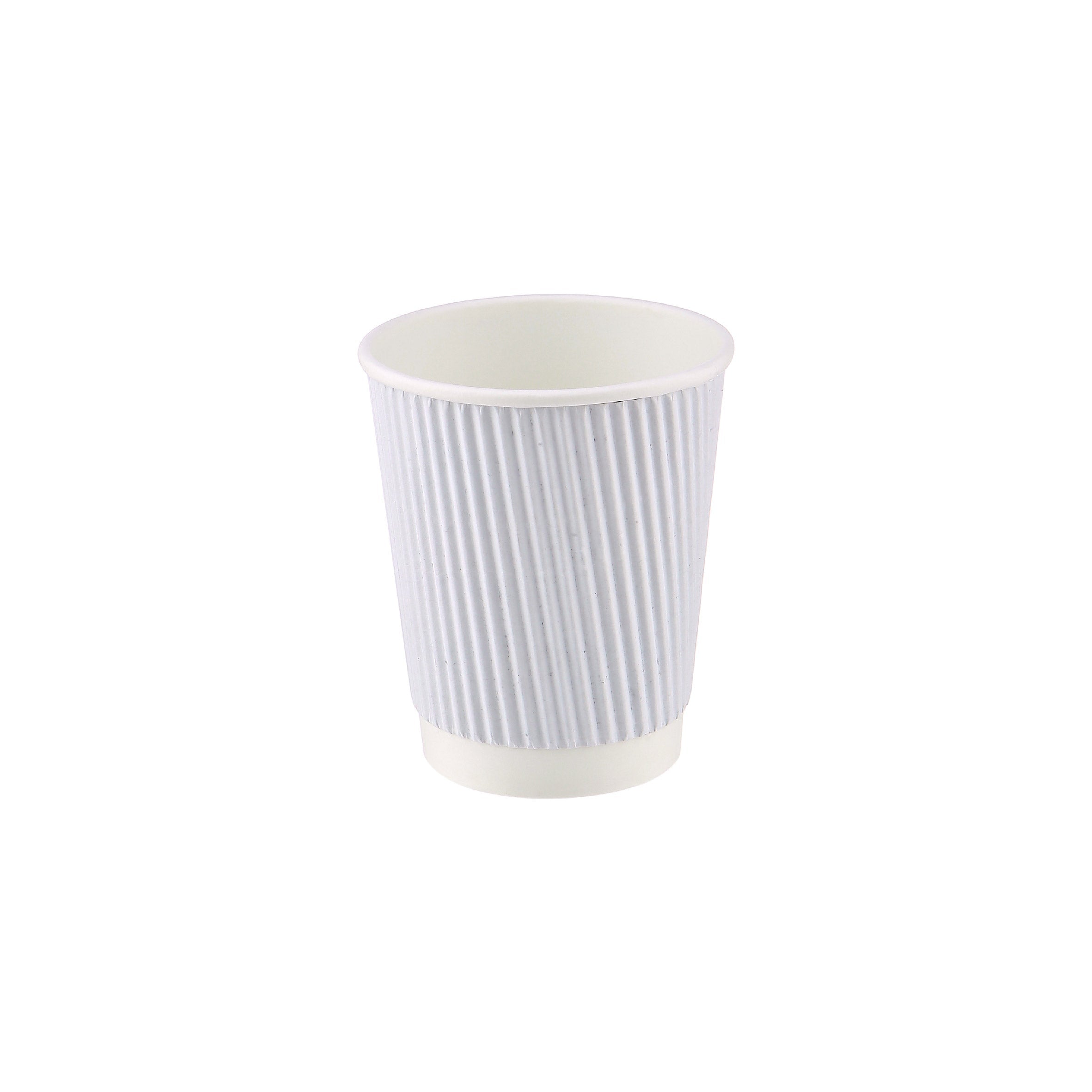 White Ripple Paper Cup