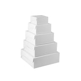 PLAIN WHITE CAKE BOX