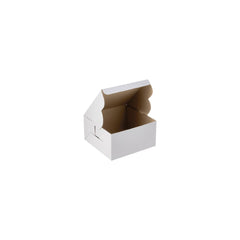 PLAIN WHITE CAKE BOX