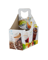 Paper Printed Juice Cup Carrier - Hotpack Global