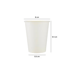 Heavy Duty White Single Wall Paper- Cups