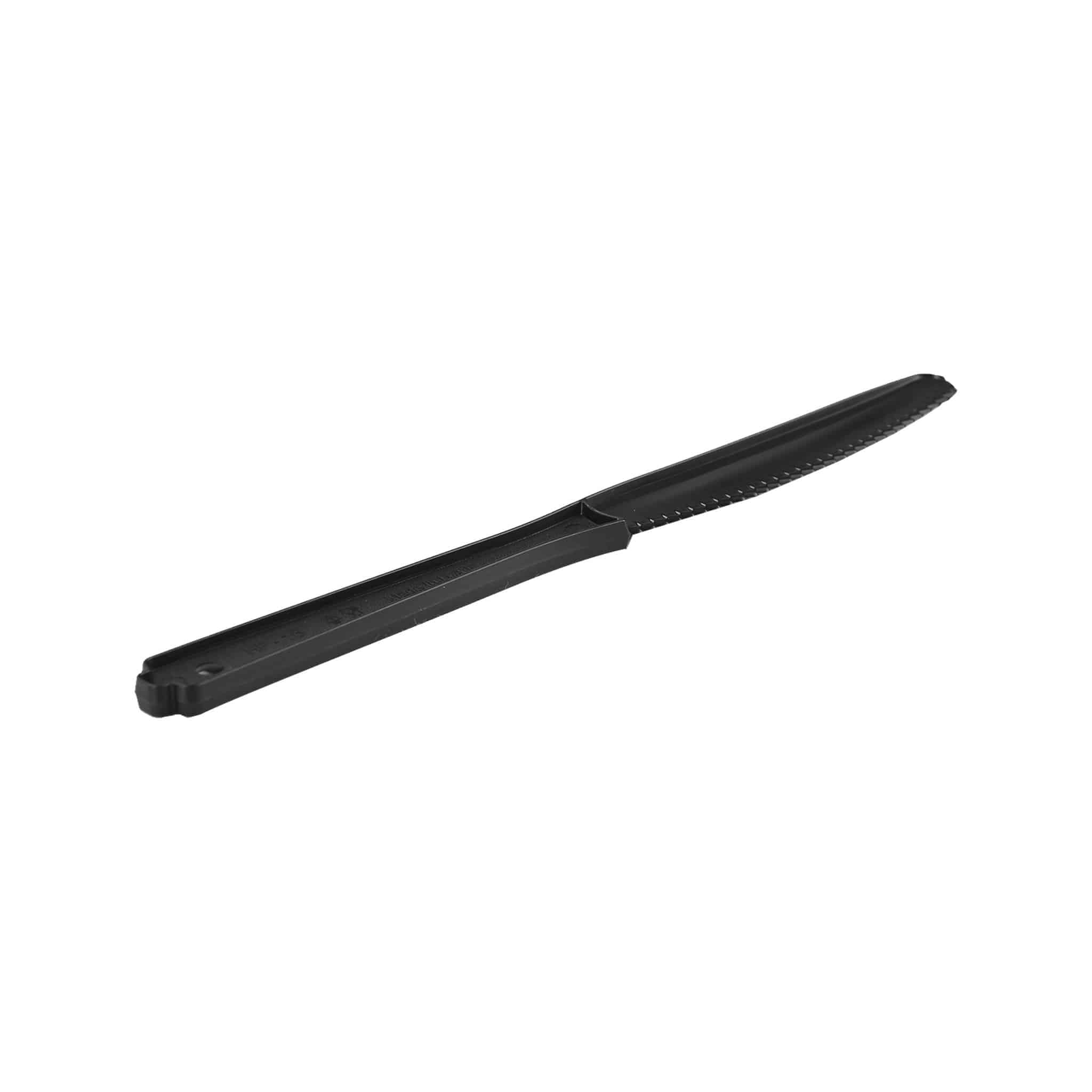 Plastic Knife Black