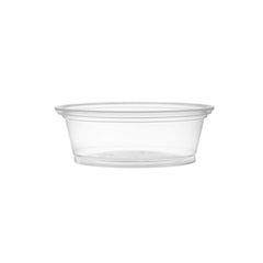Portion cup clear