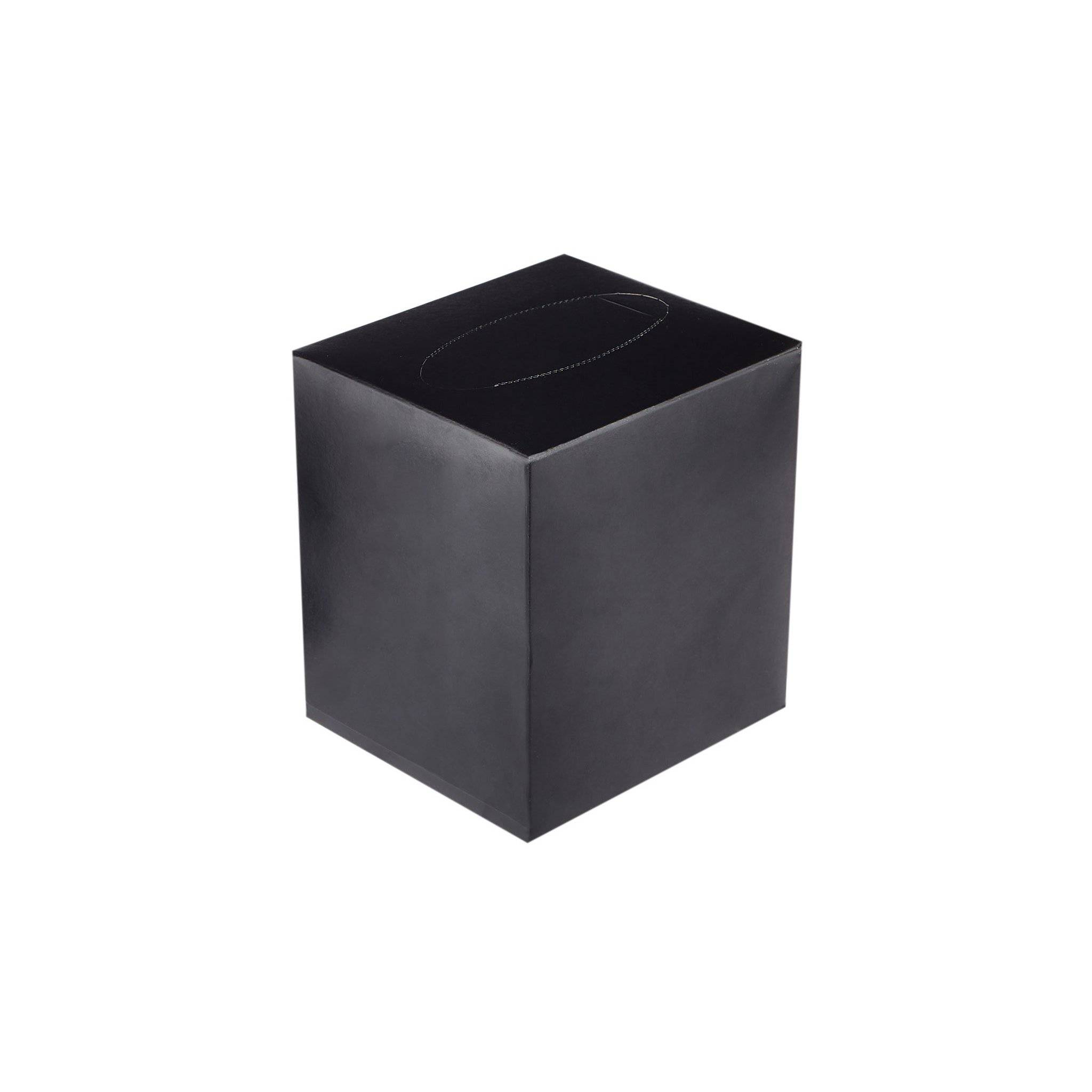 Black Square Boutique Facial Tissues