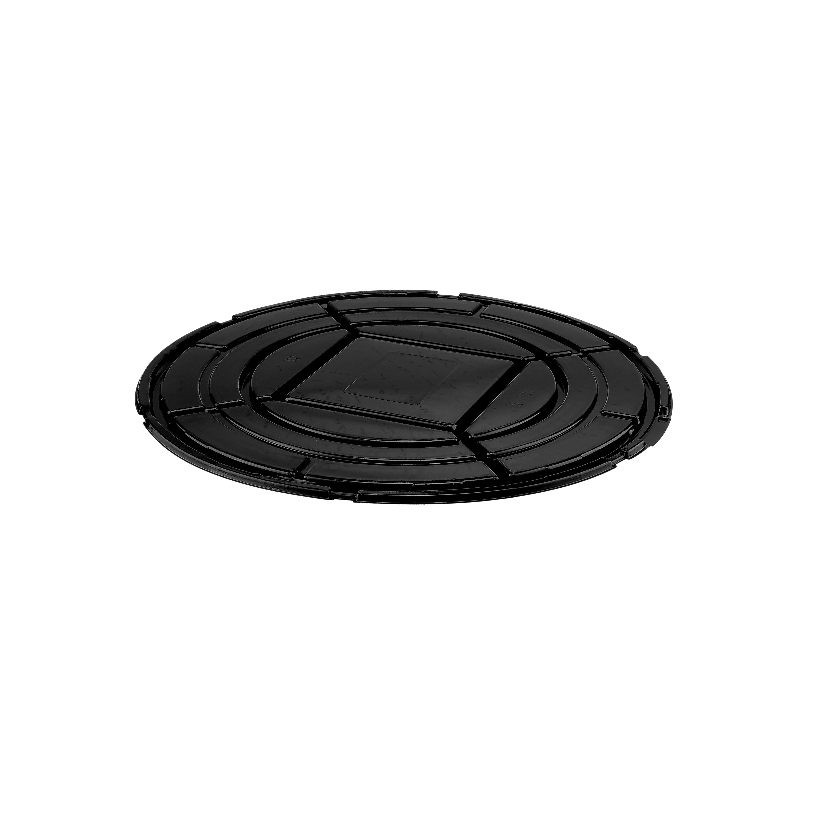 Black lid for cake container