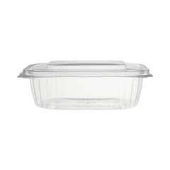 Clear PET -Hinged Oval Container with lid