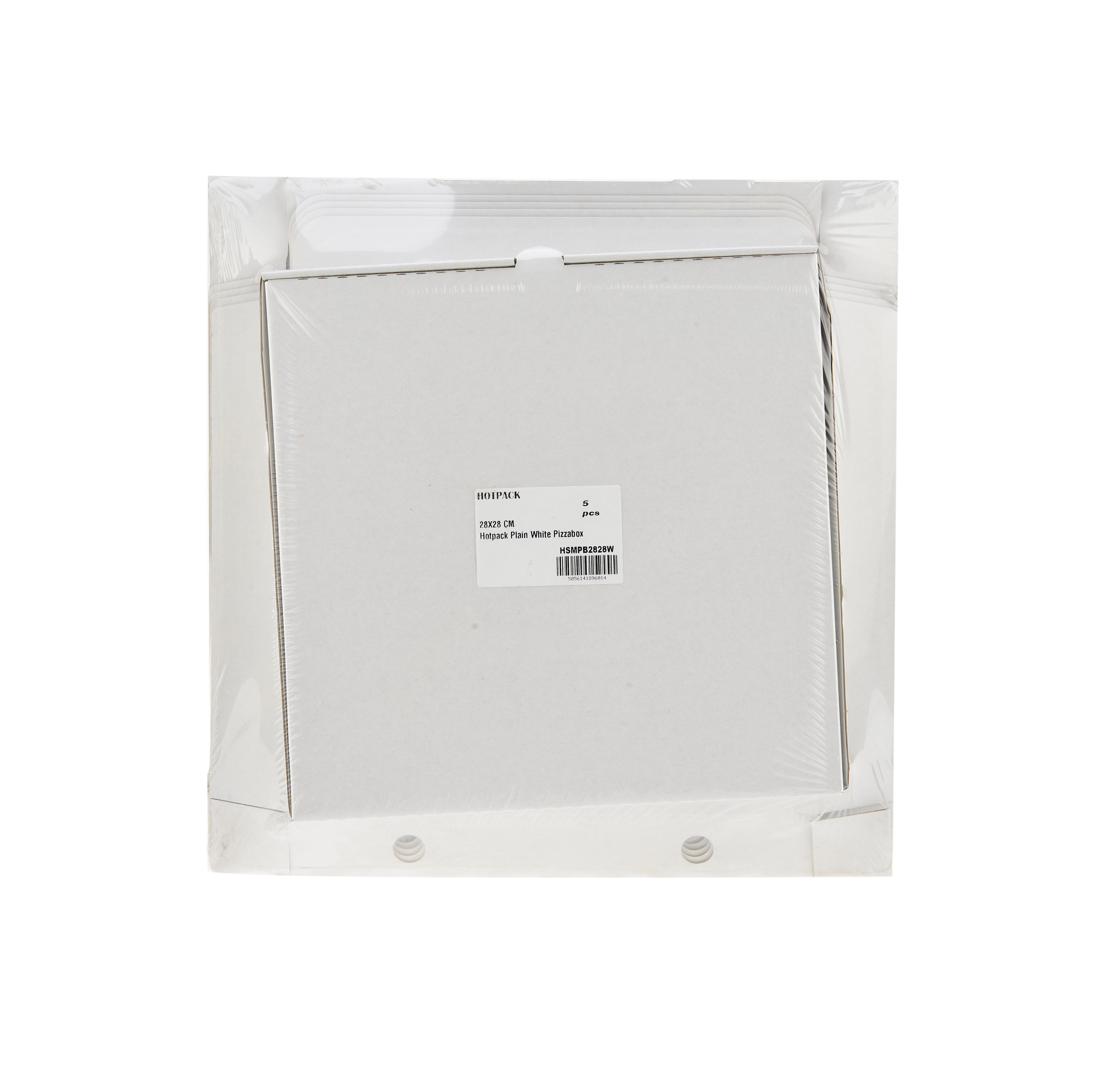 100 Pieces Plain White Pizza Box