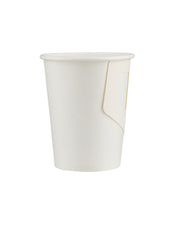 1000 Pieces 9 Oz White Single Wall Paper Cups With Handle