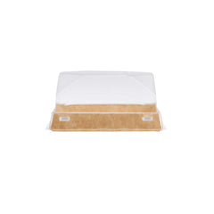 Paper Deli Containers With Clear Lid