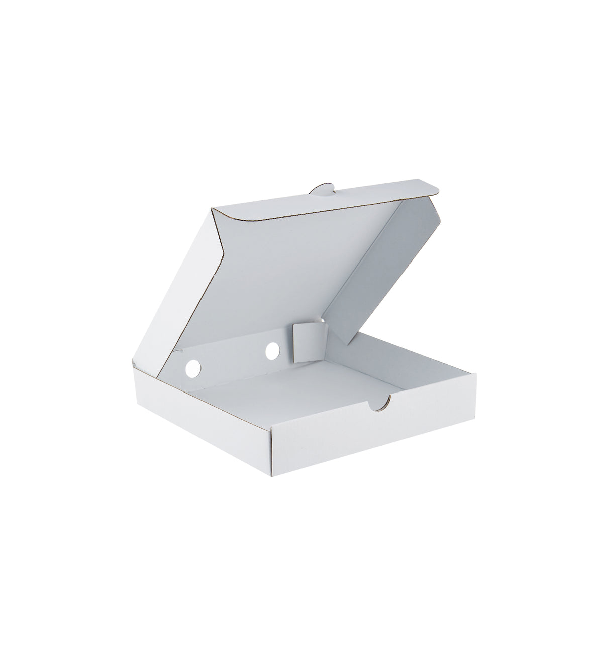  Plain White Pizza Box