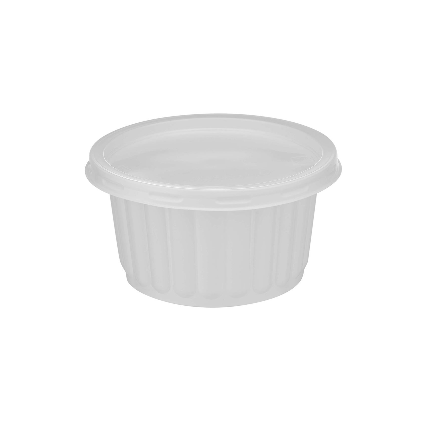 Plastic Round Container  with Lid