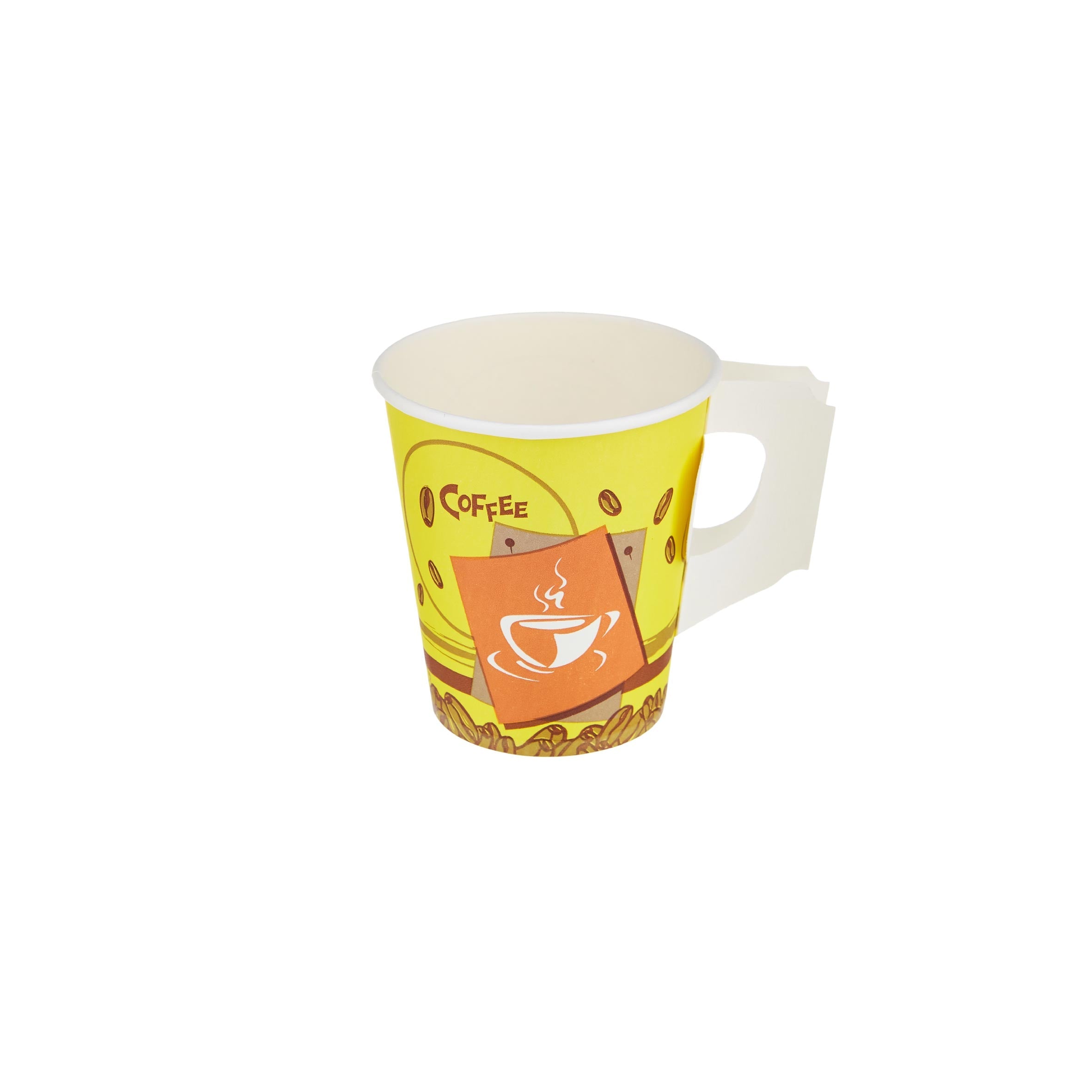 Printed Paper Cups With Handle