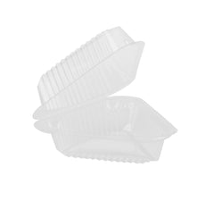   Triangle Clear Cake slice container