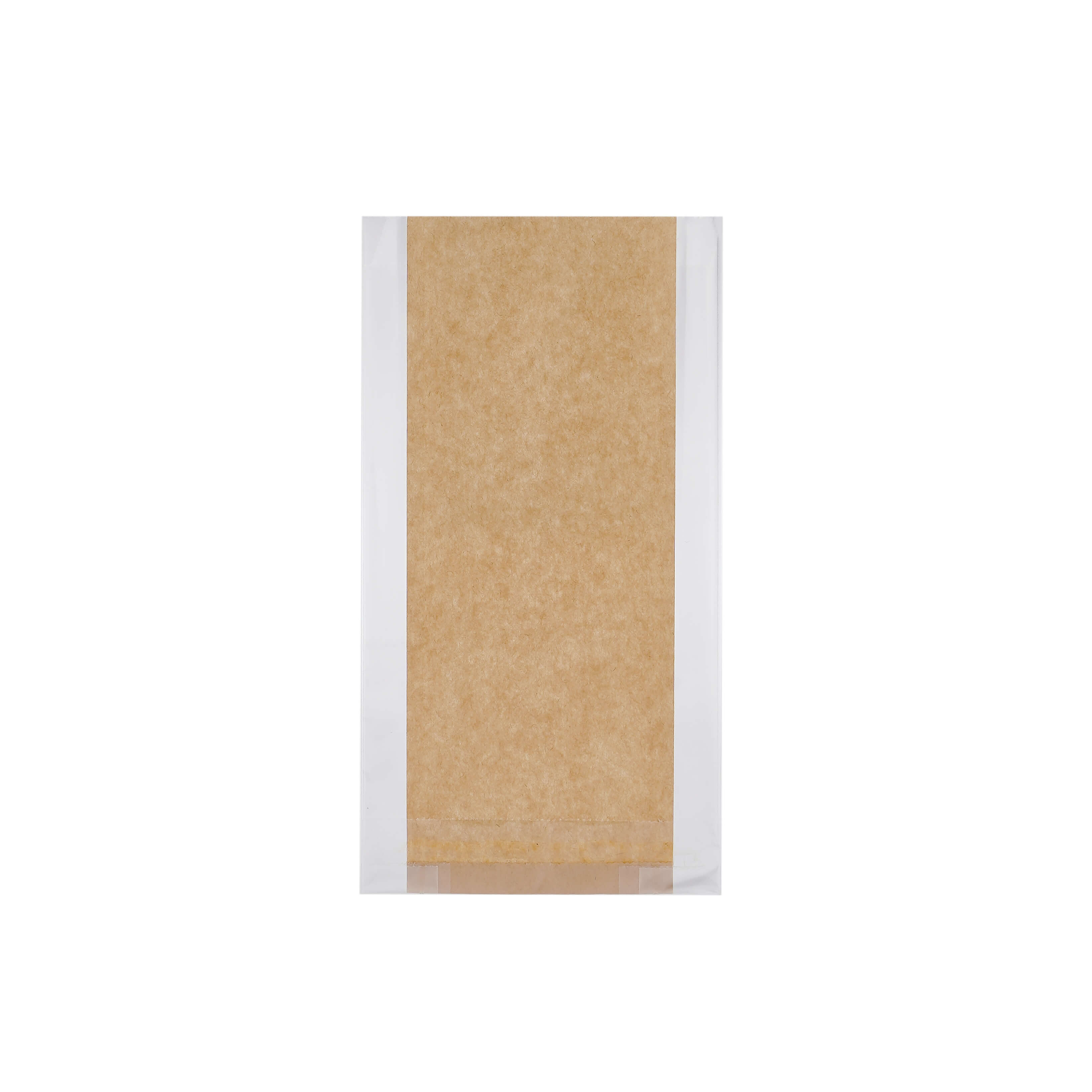 500 Pieces 160x320x110 Mm Clear Bakery Bag with Window