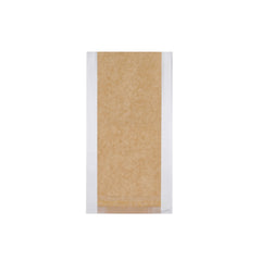 500 Pieces 160x320x110 Mm Clear Bakery Bag with Window