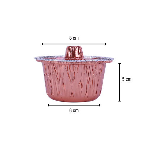 Aluminum POT Container With Lid- hotpackwebstore.com