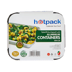 Aluminum Containers with Lid