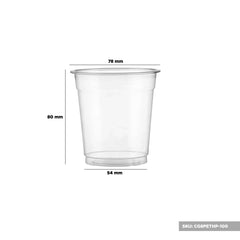 Clear Juice Cup 