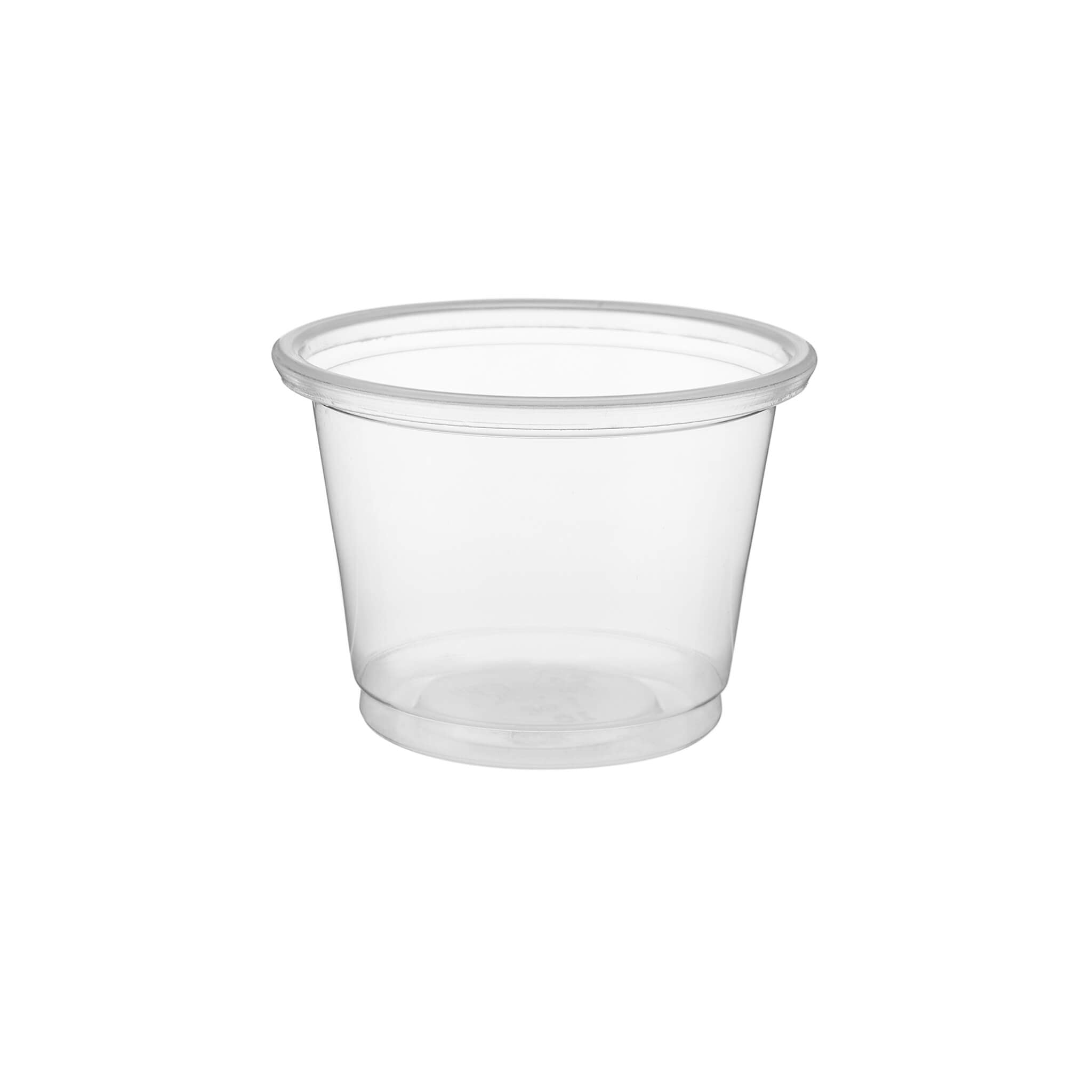 Clear Portion Cup with Lid