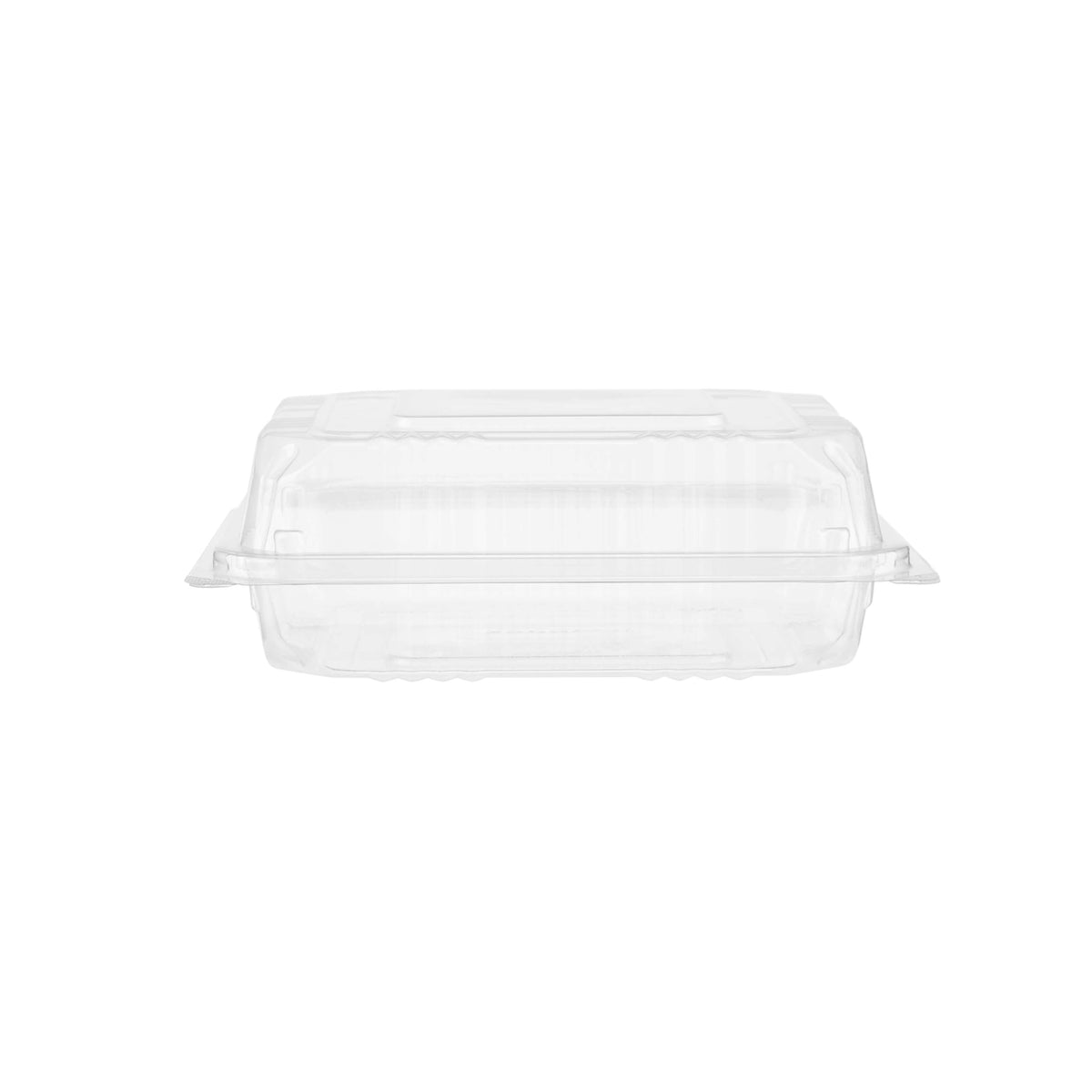 Clear Square Hinged Box - hotpackwebstore.com