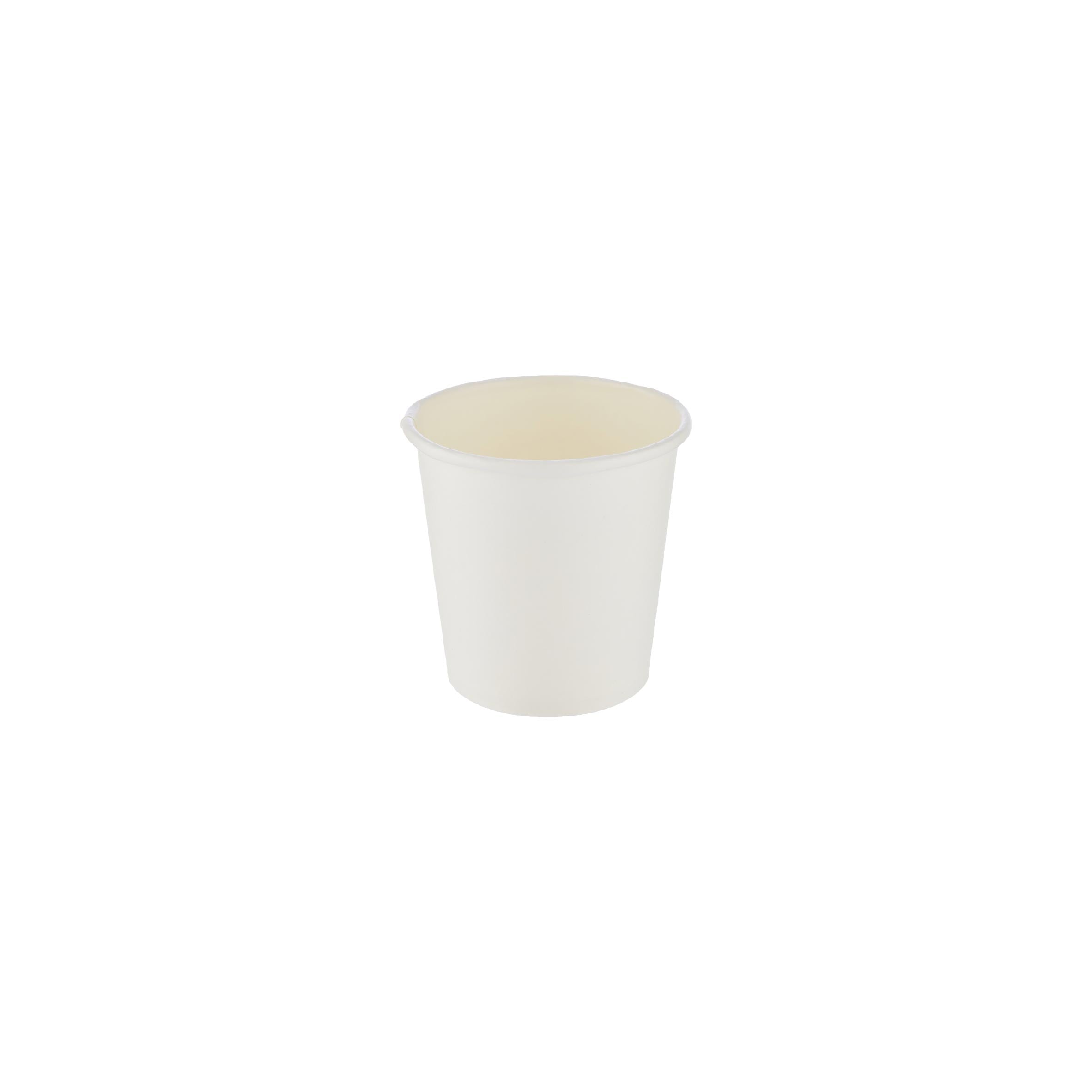 Heavy Duty- White Single Wall Paper Cups