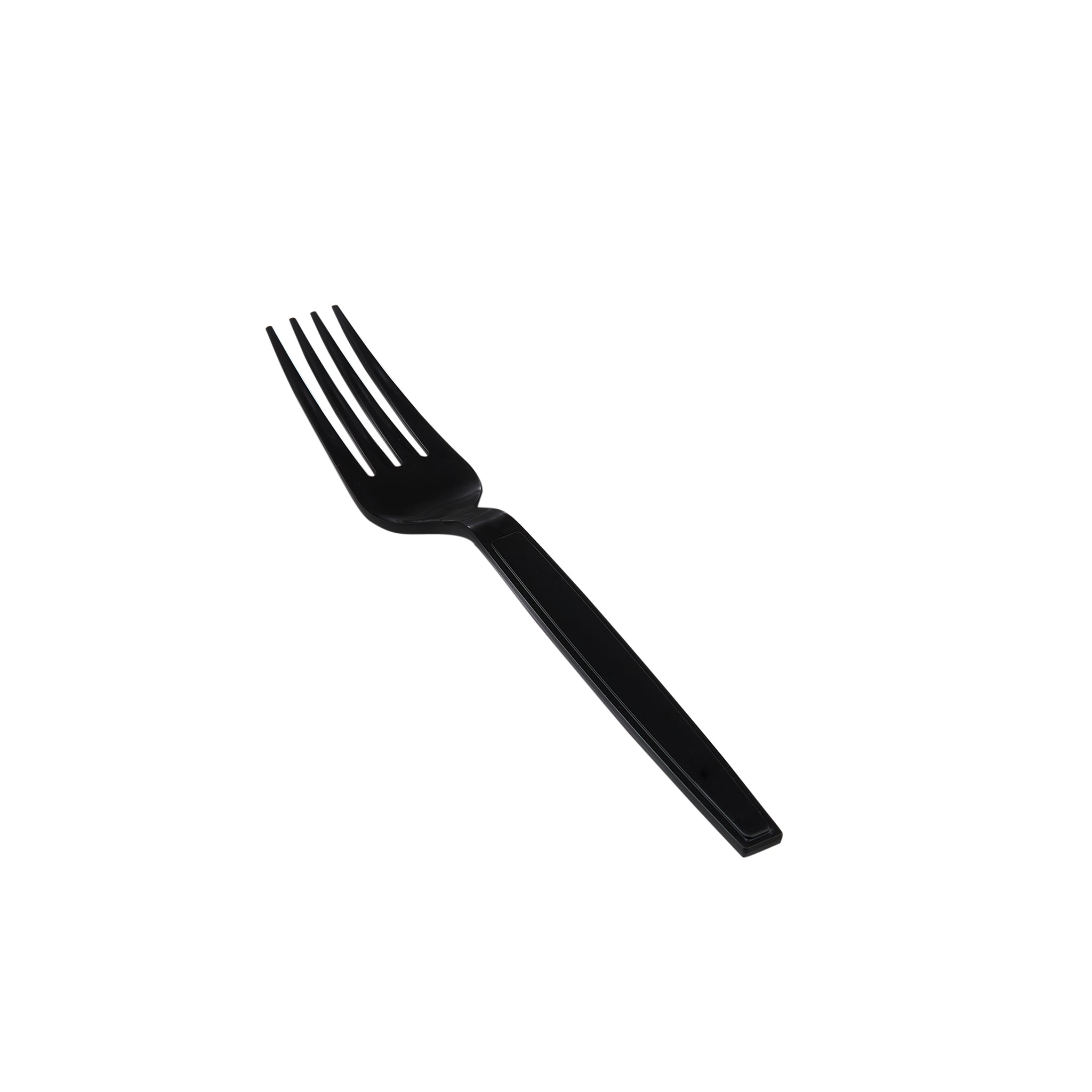 Heavy Duty Fork Black Plastic 