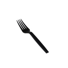 Heavy Duty Fork Black Plastic 