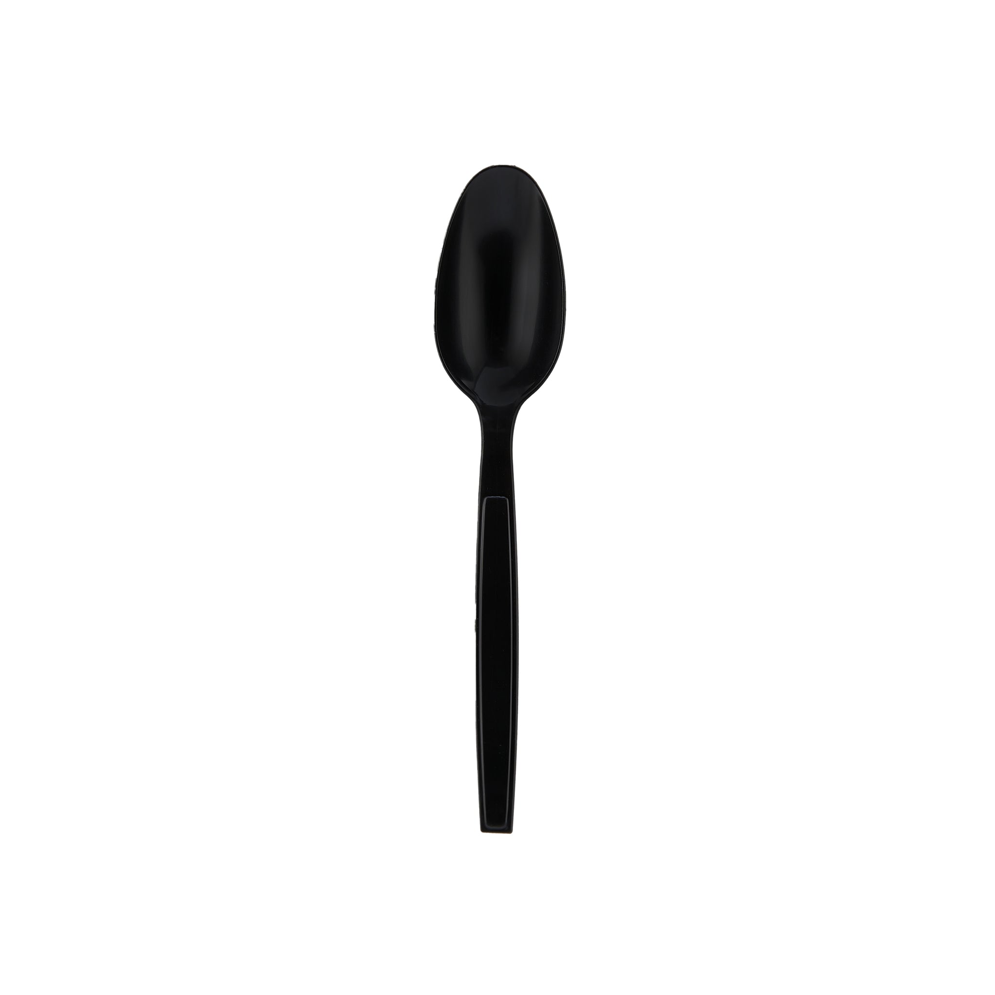 Heavy Duty Spoon Black Plastic 