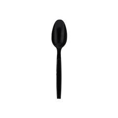 Heavy Duty Spoon Black Plastic 