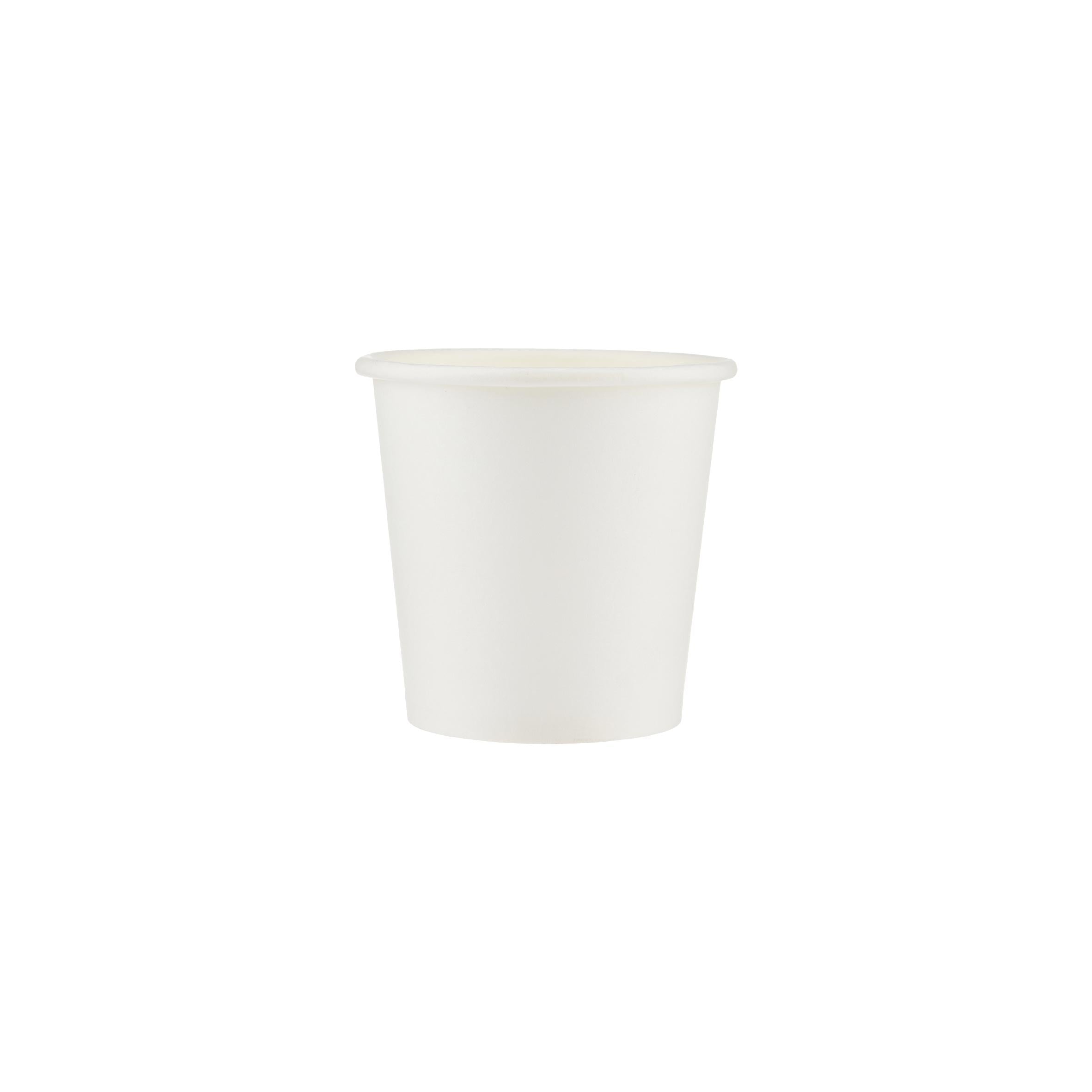 Heavy Duty White -Single Wall Paper Cups _