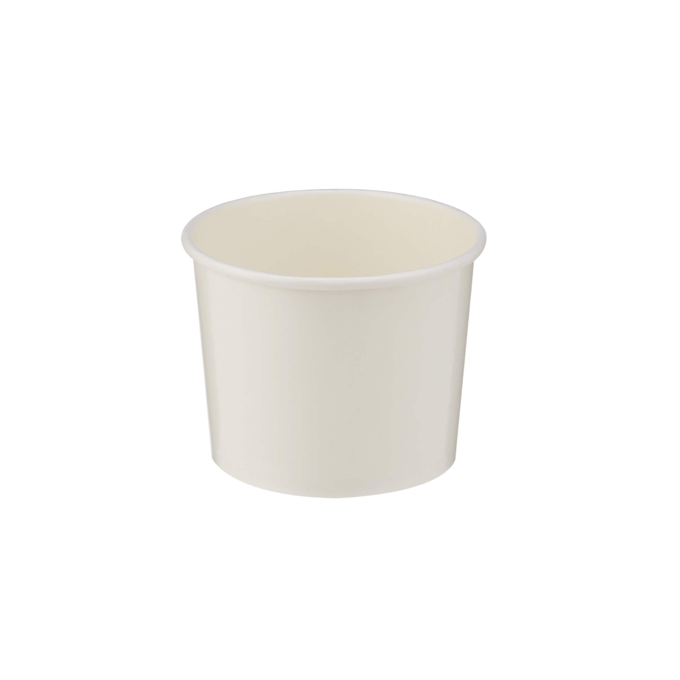 Paper Ice Cream Cup White 1000 Pieces - hotpackwebstore.com