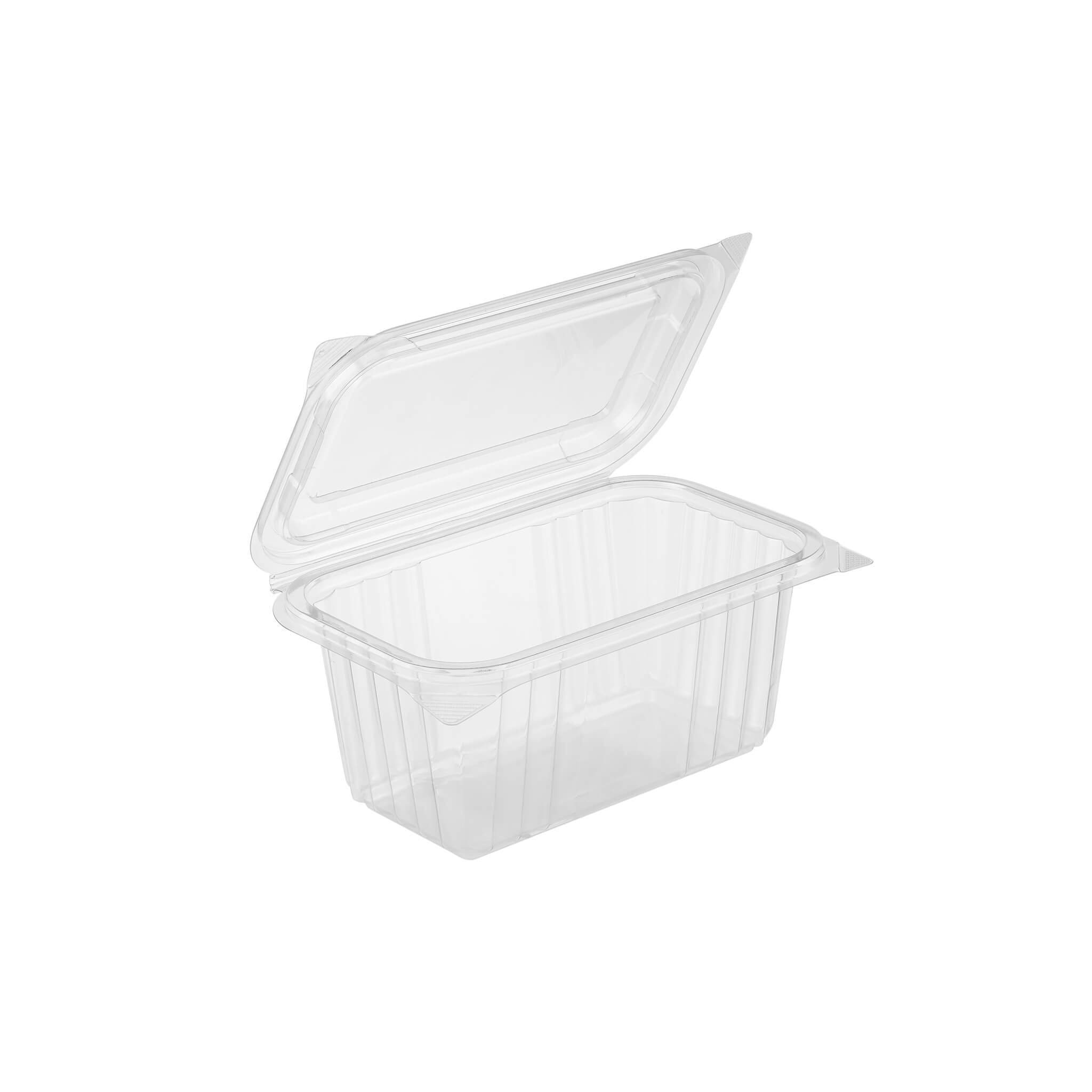 Deep Clear Hinged Pastry Container - hotpackwebstore.com