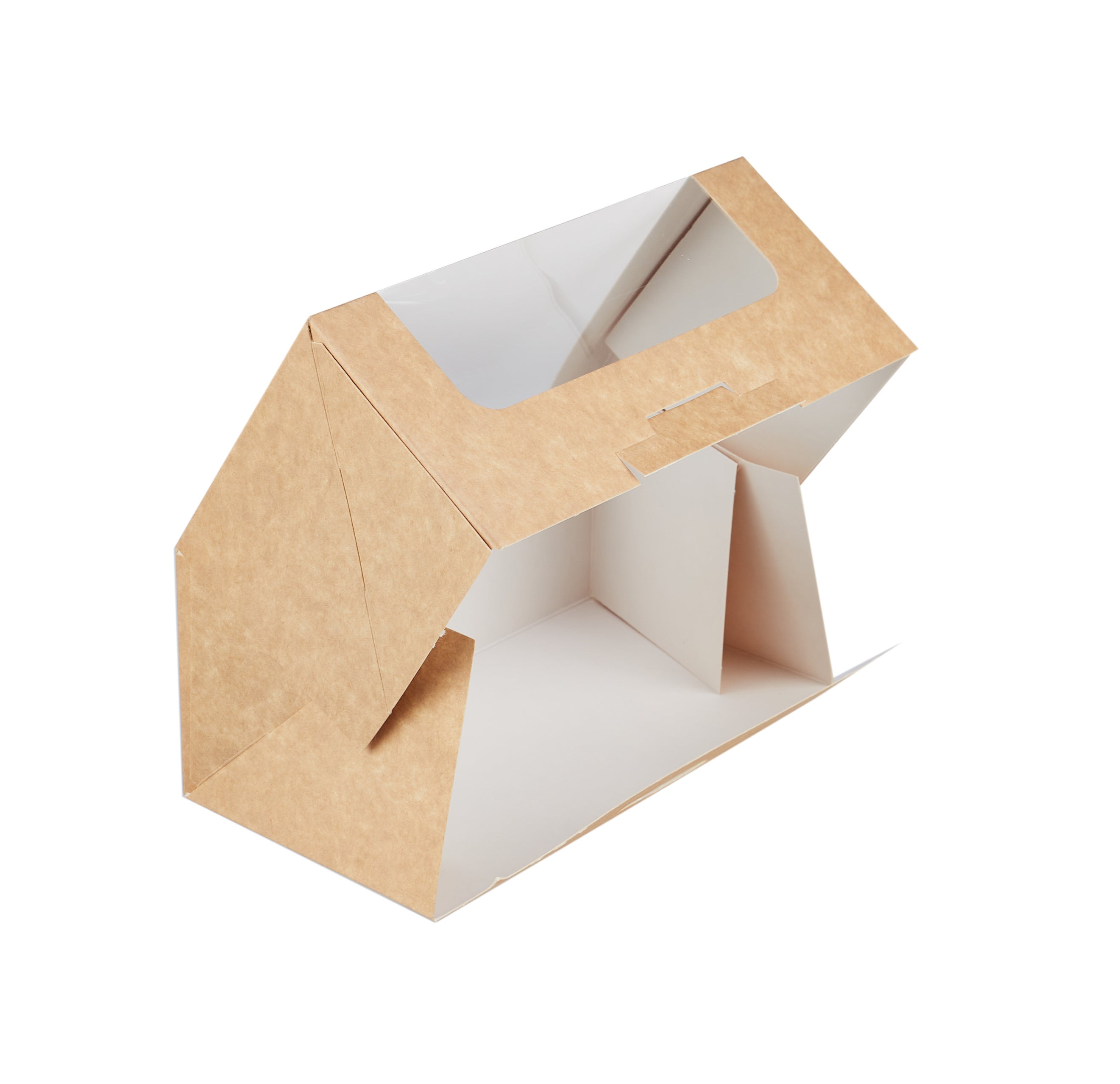 Kraft Rectangular Deli Box with Window 
