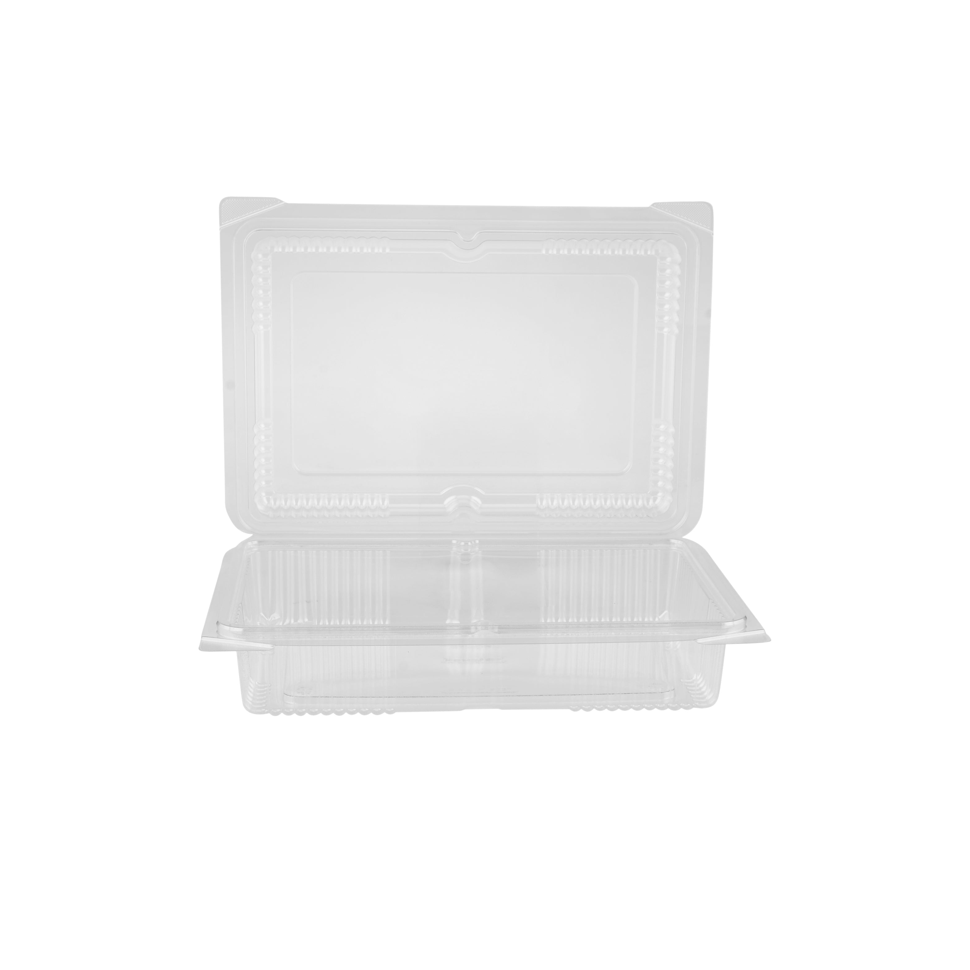 Clear Compartment Clamshell PET container – Hotpackjordan