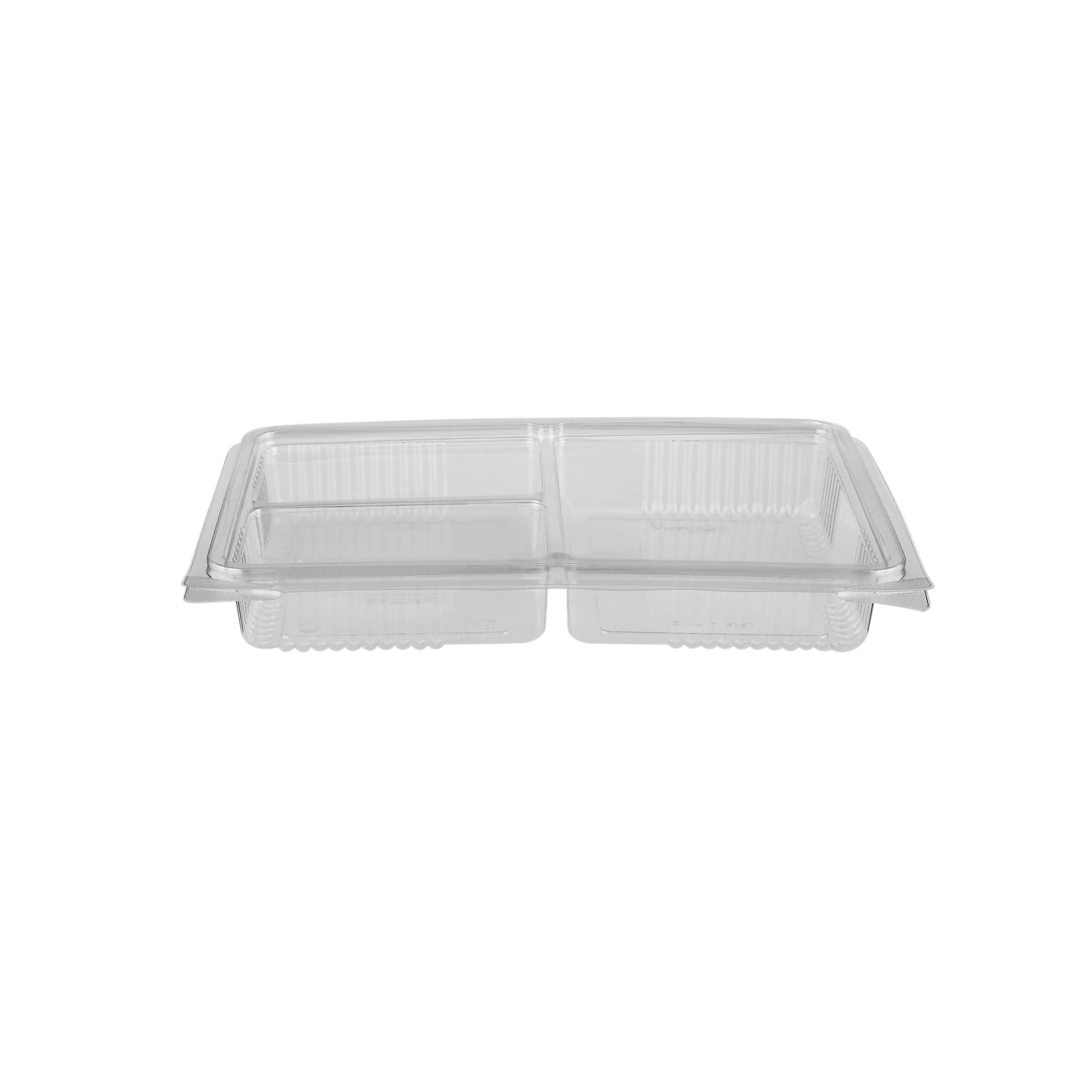 Clear Compartment Clamshell PET container – Hotpackjordan