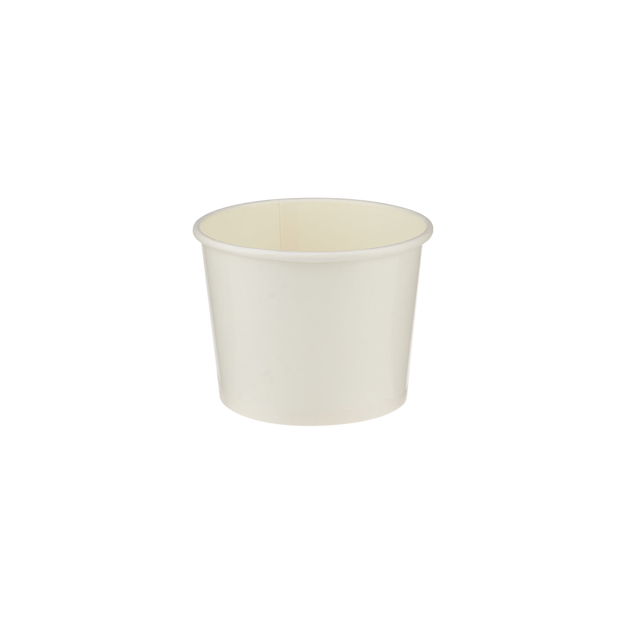 1200 Pieces 400 ml White Paper Soup Bowl - Hotpack Global