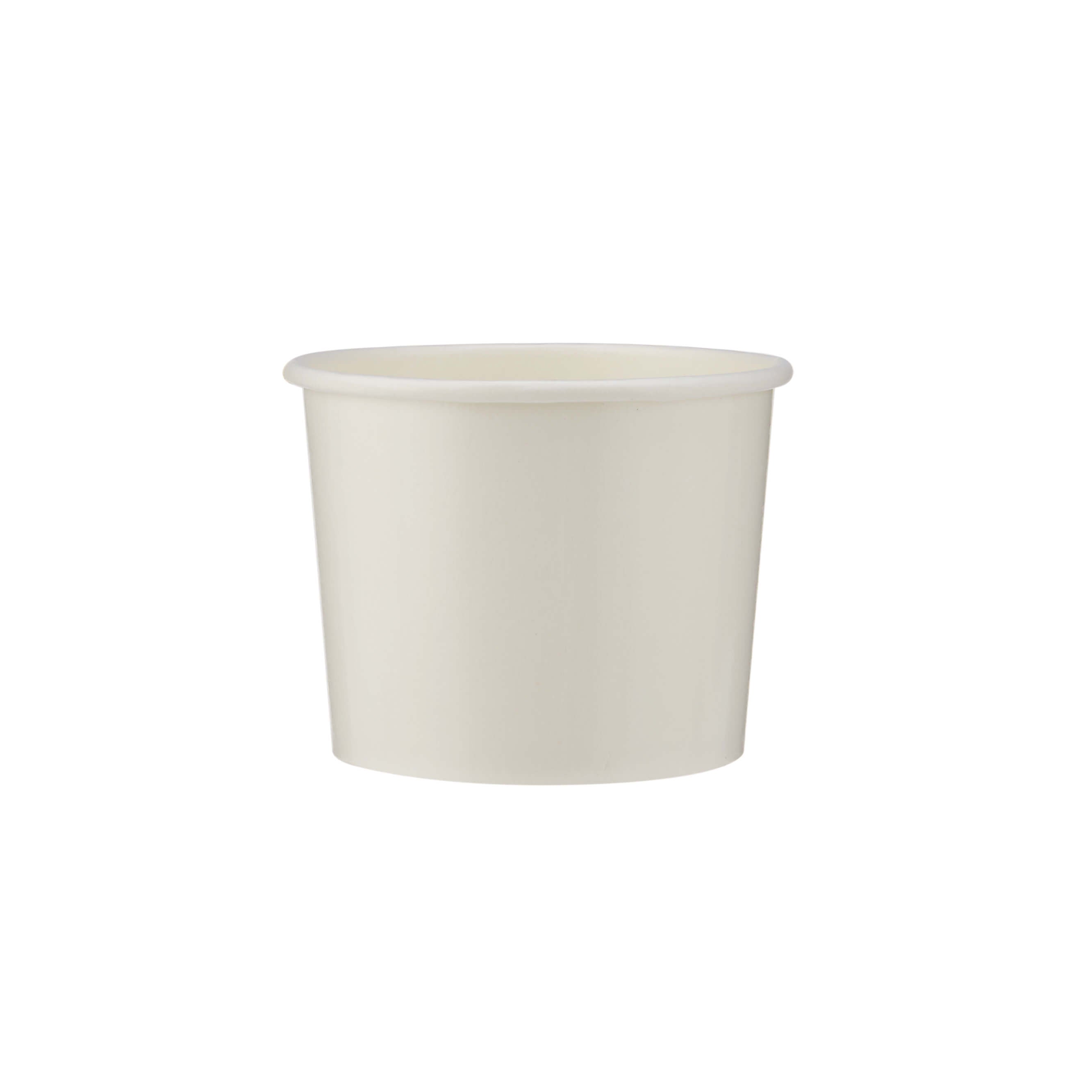 Paper Ice Cream Cup White 1000 Pieces - hotpackwebstore.com