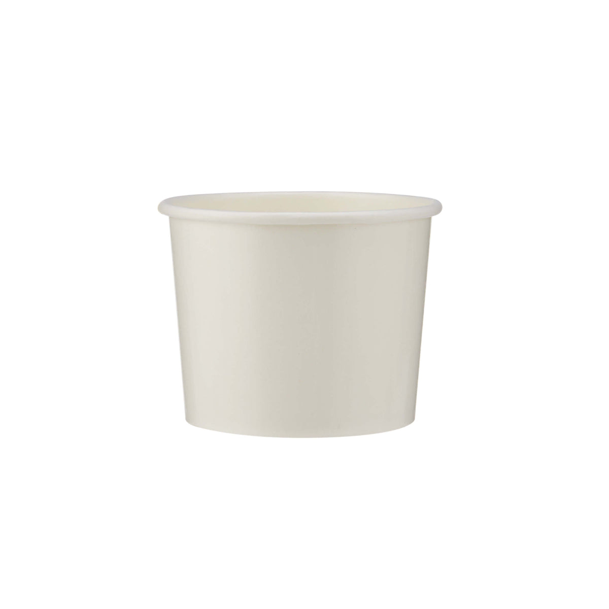 Paper Ice Cream Cup White 1000 Pieces - hotpackwebstore.com