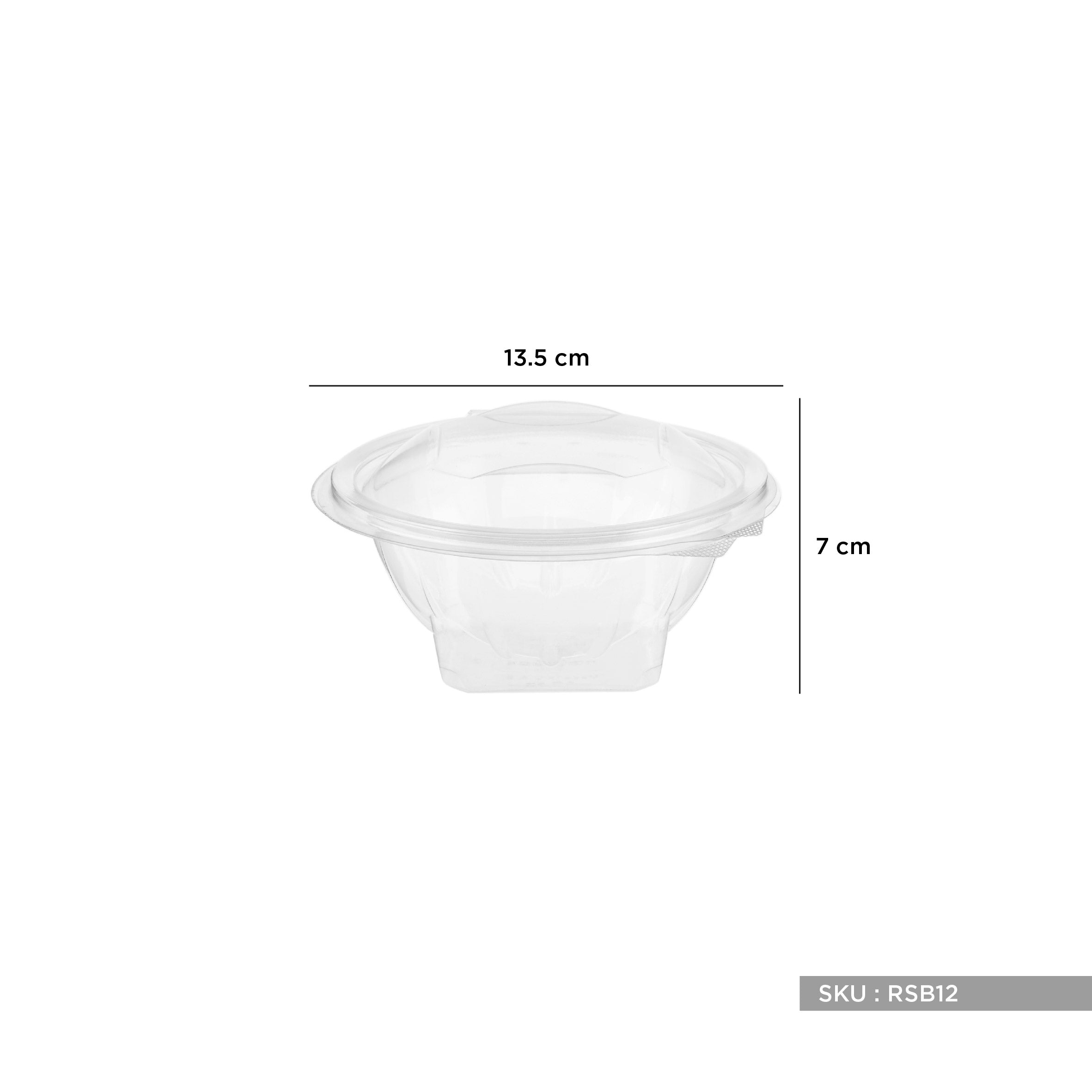 Round Hinged Salad Bowl - hotpackwebstore.com