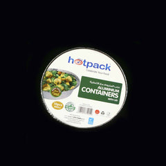 Round Aluminum Containers with Lid
